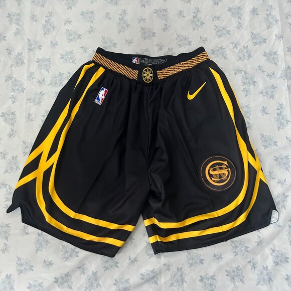 NBA Golden State Warriors Nike Dri Fit Shorts - Picture 1 of 8